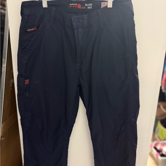 Ariat Men's Dark Blue FR Pants - Picture 1 of 4